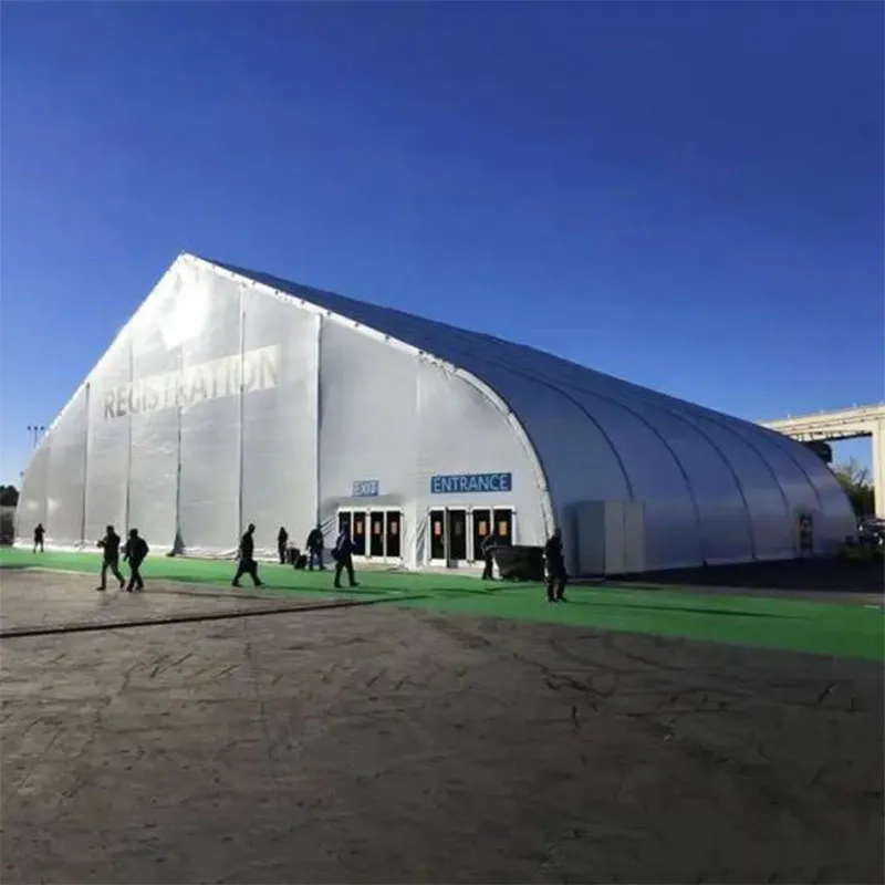桃形铝制展览帐篷