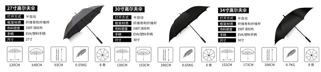 菲曼礼品伞尺寸